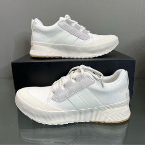 Sorel White Low-Top Athletic Sneakers